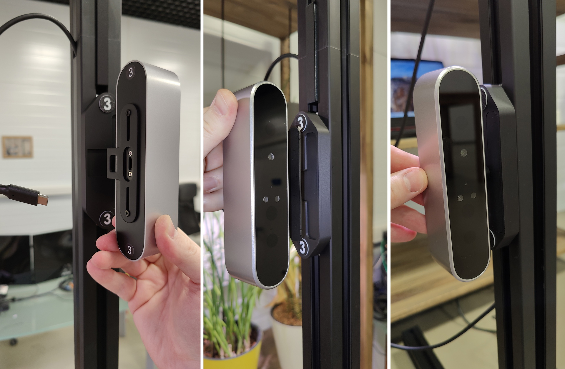 Depth sensor installation