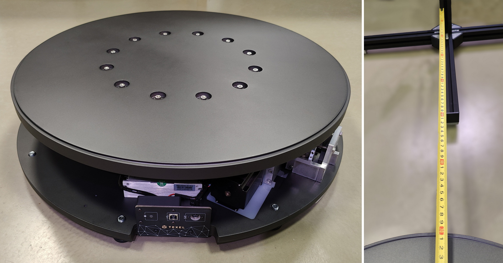 Turntable installation