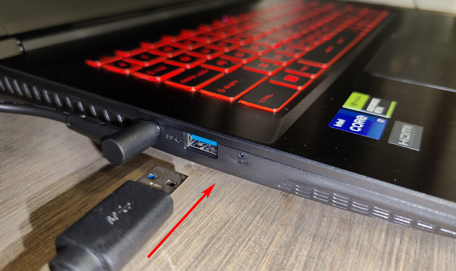 Laptop or PC connection