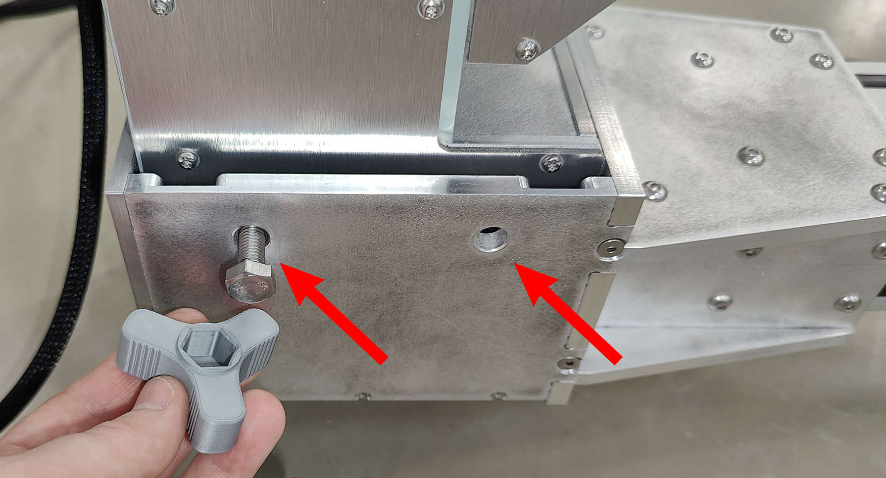 Sensor column installation