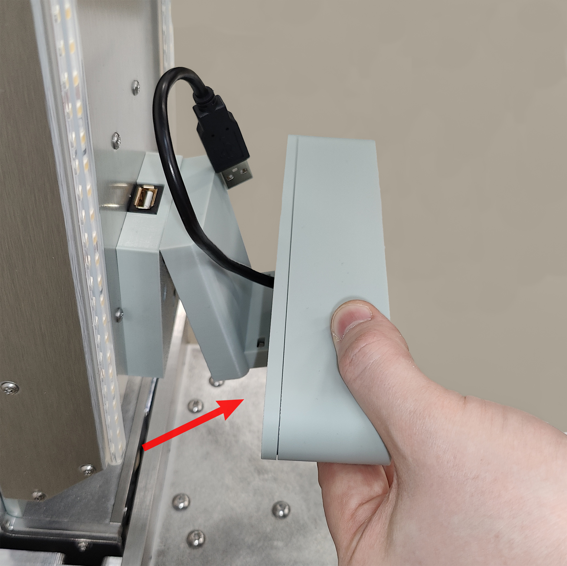 Removing the depth sensor