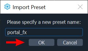 Preset Name