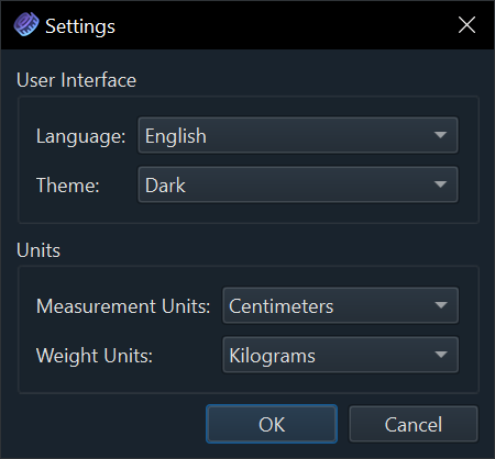 Settings
