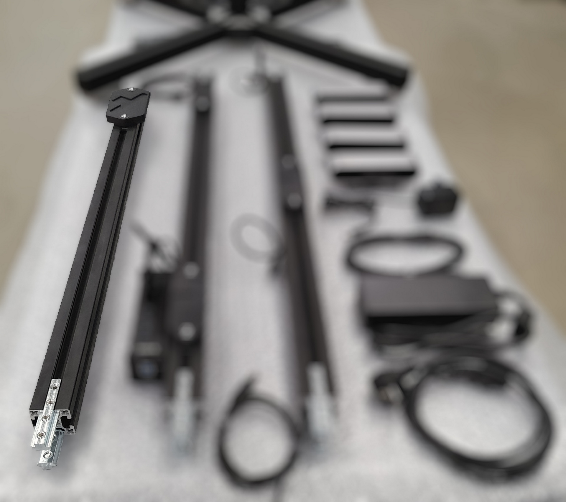 Третья часть вертикальной стойки